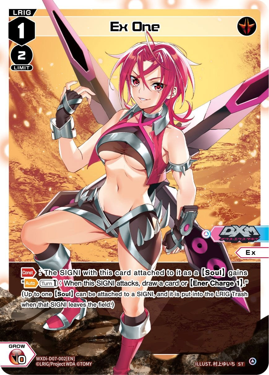 Ex One (WXDi-D07-002) [Top Diva Deck: DXM]