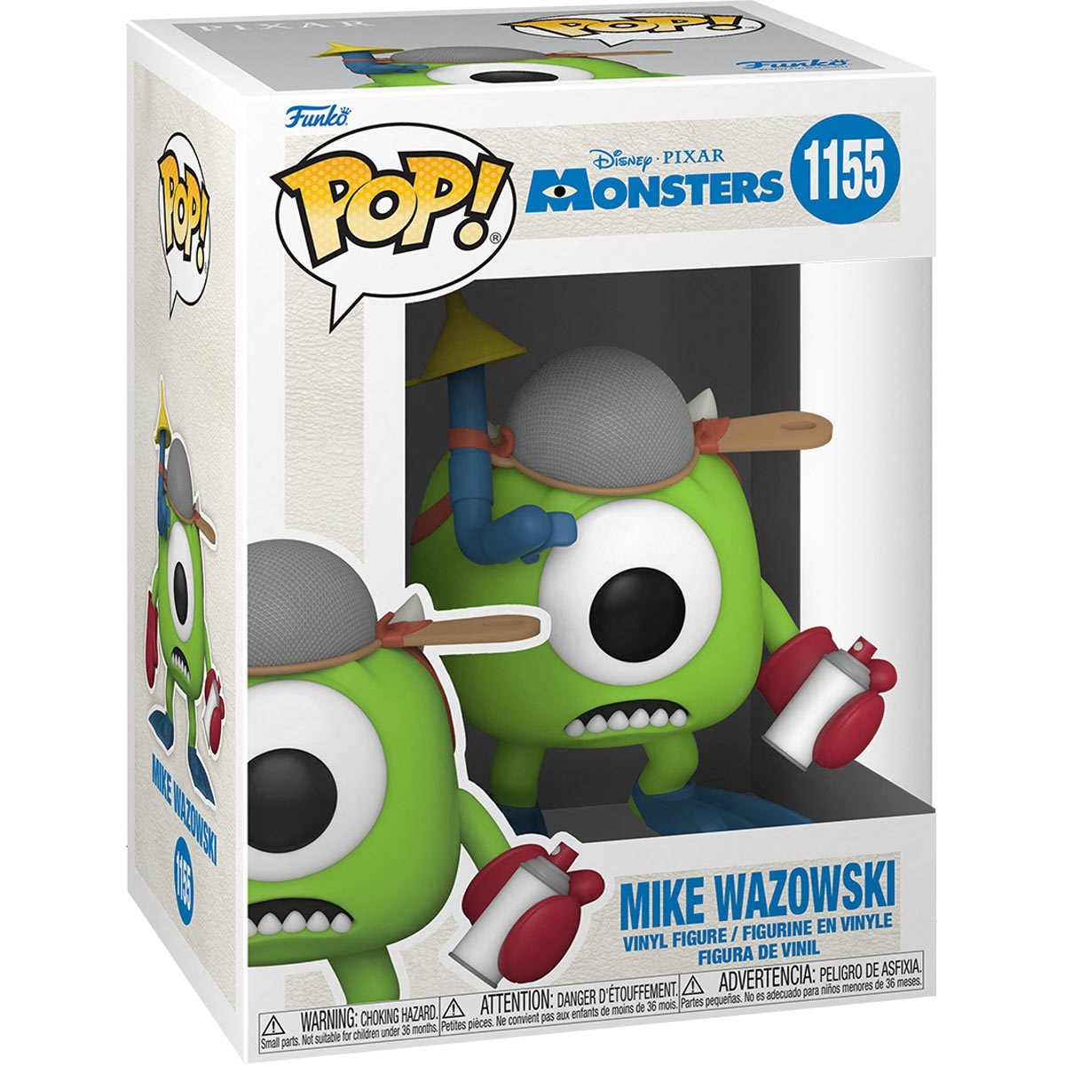 Funko Pop! Monsters, Inc. 20th Anniversary: Mike with Mitts