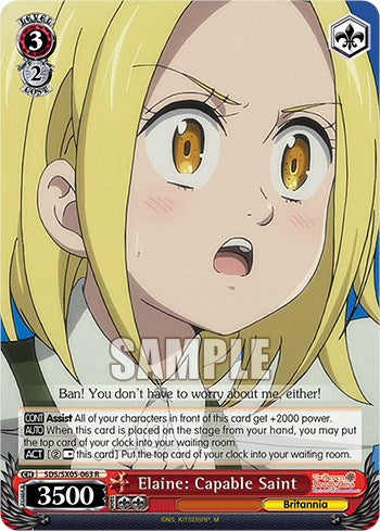 Elaine: Capable Saint (SDS/SX05-063 R) - The Seven Deadly Sins: Revival of The Commandments
