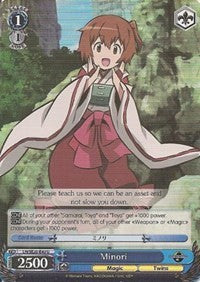 Minori (Alternate Foil) (LH/SE20-E40 U) - LOG HORIZON