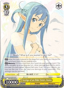 Vestige of an Elder Sister, Asuna (SAO/SE26-E02 R) - Sword Art Online II Vol.2