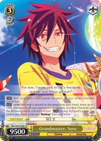 Grandmaster, Sora (SR) (NGL/S58-TE08S SR) - No Game No Life