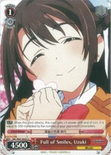 Full of Smiles, Uzuki (IMC/W41-E055 U) - The iDOLM@STER Cinderella Girls