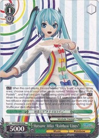 Hatsune Miku "Rainbow Lines" (PD/S29-E035 R) - Hatsune Miku: Project DIVA F 2nd