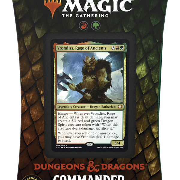 Dungeons & Dragons: Adventures in the Forgotten Realms - Commander Deck (Draconic Rage) Dungeons & Dragons: Adventures in the Forgotten Realms - Commander Deck (Draconic Rage)
