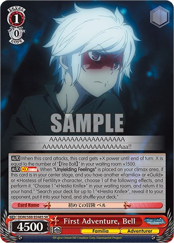 First Adventure, Bell (SR) (DDM/S88-E048S SR) - Is it Wrong to Try to Pick Up Girls in a Dungeon?