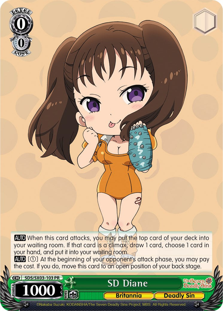 SD Diane (SDS/SX03-103 PR) - The Seven Deadly Sins