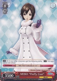 MEIKO "Fluffy Coat" (PD/S29-E076 C) - Hatsune Miku: Project DIVA F 2nd