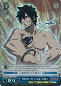 Silent Ice Make, Gray (RRR) (FT/EN-S02-105R RRR) - Fairy Tail ver.E