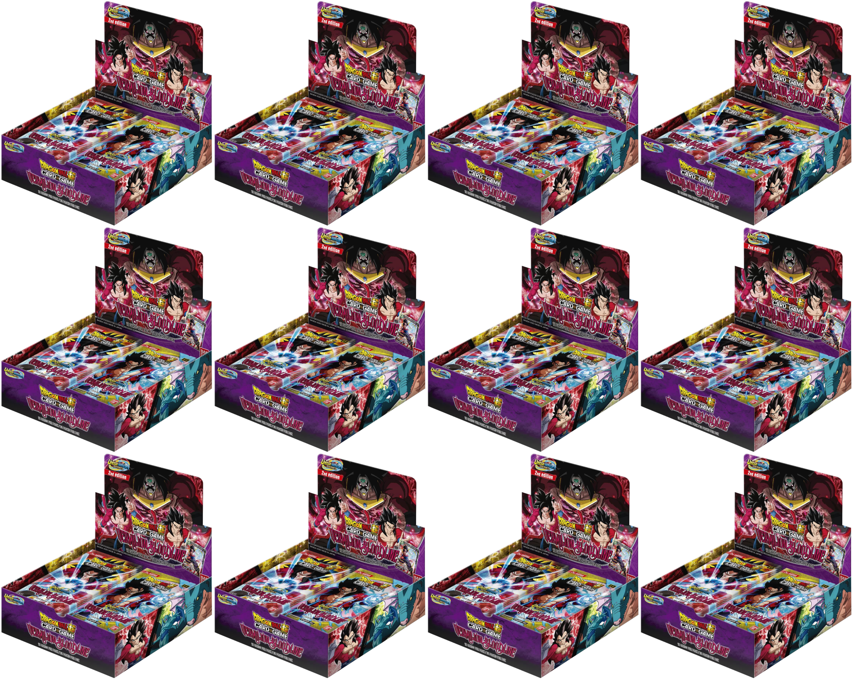 Unison Warrior Series: Vermilion Bloodline (2nd Edition) [DBS-B11] - Booster Case