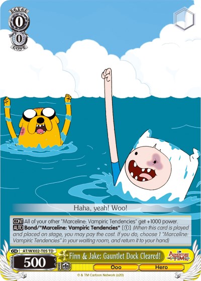 Finn & Jake: Gauntlet Dock Cleared! (AT/WX02-T05 TD) - Adventure Time