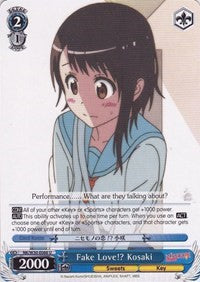 Fake Love!? Kosaki (NK/W30-E088 U) - NISEKOI -False Love-