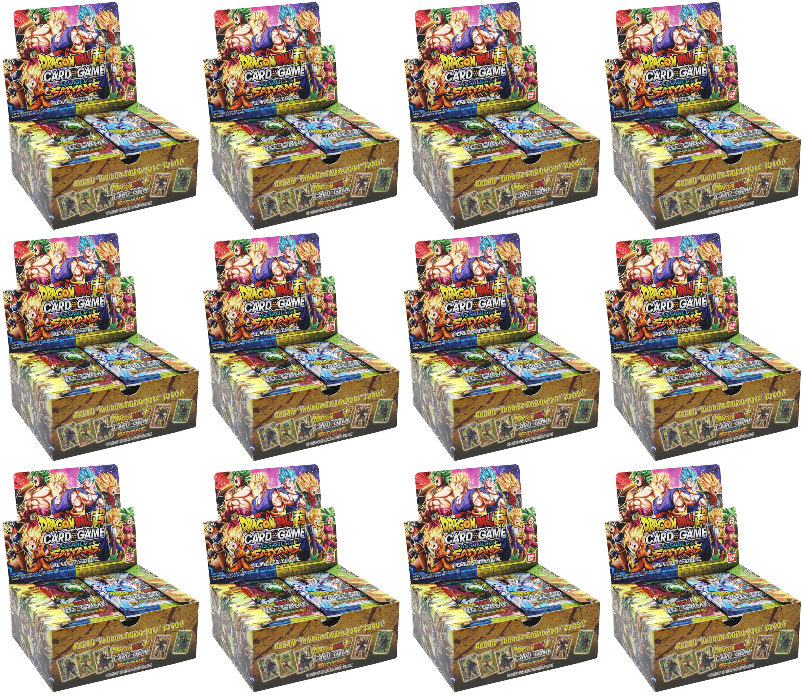Series 7: Assault of the Saiyans [DBS-B07] - Booster Case