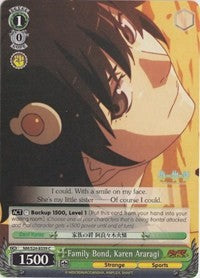 Family Bond, Karen Araragi (NM/S24-E039) - NISEMONOGATARI