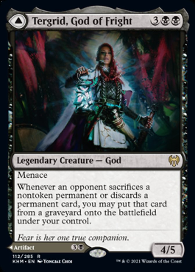 Tergrid, God of Fright // Tergrid's Lantern (KHM-112) - Kaldheim