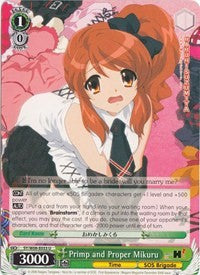 Primp and Proper Mikuru (SY/W08-E033 U) - The Melancholy of Haruhi Suzumiya