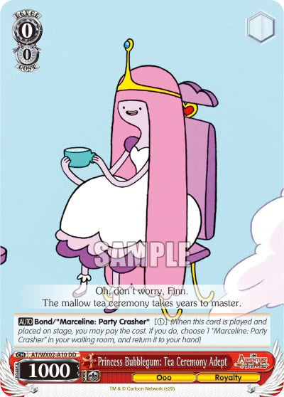 Princess Bubblegum: Tea Ceremony Adept (AT/WX02-A10) - Adventure Time