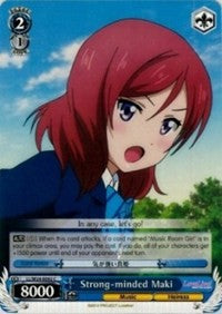 Strong-minded Maki (LL/W24-E092 C) - Love Live!