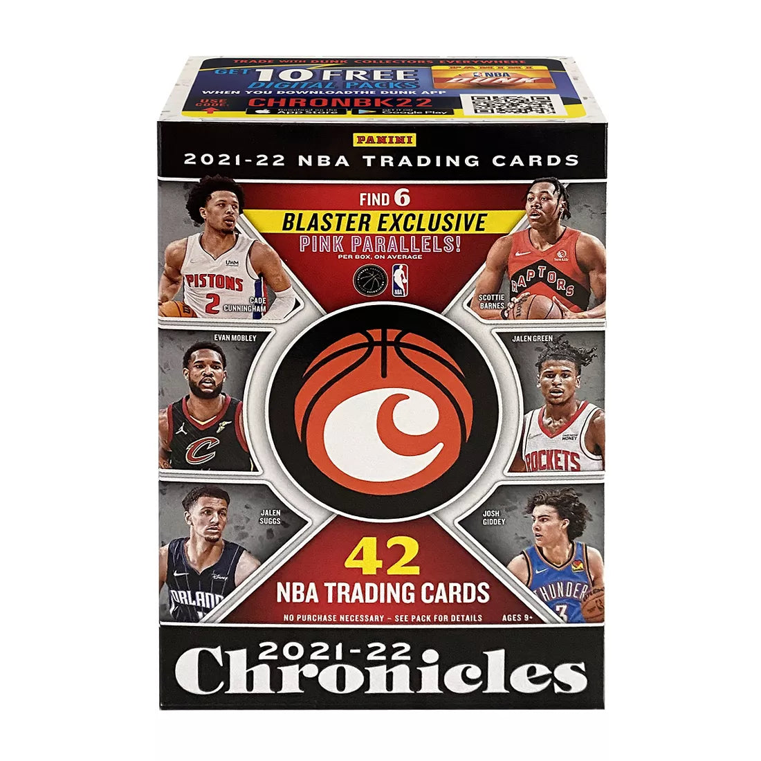 2022 NBA Chronicles Basketball 6-Pack Blaster Box