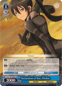 Declaration of War, Pitohui (SR) (GGO/S59-E080S SR) - Gun Gale Online