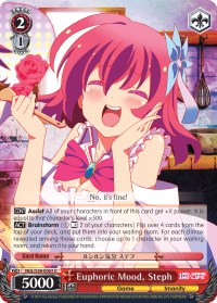 Euphoric Mood, Steph (NGL/S58-E063 U) - No Game No Life