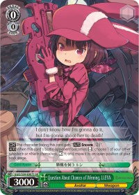 Question About Chances of Winning, LLENN (SR) (GGO/S59-E007S SR) - Gun Gale Online