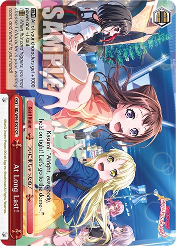 At Long Last! (BD/W95-E077 CR) - BanG Dream! Girls Band Party! 5th Anniversary