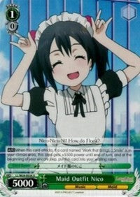 Maid Outfit Nico (LL/W24-E034 U) - Love Live!