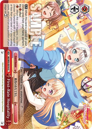 First-Rate Hospitality (BD/W95-E079 CC) - BanG Dream! Girls Band Party! 5th Anniversary