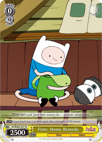 Finn: Home Remedy (AT/WX02-T01 TD) - Adventure Time