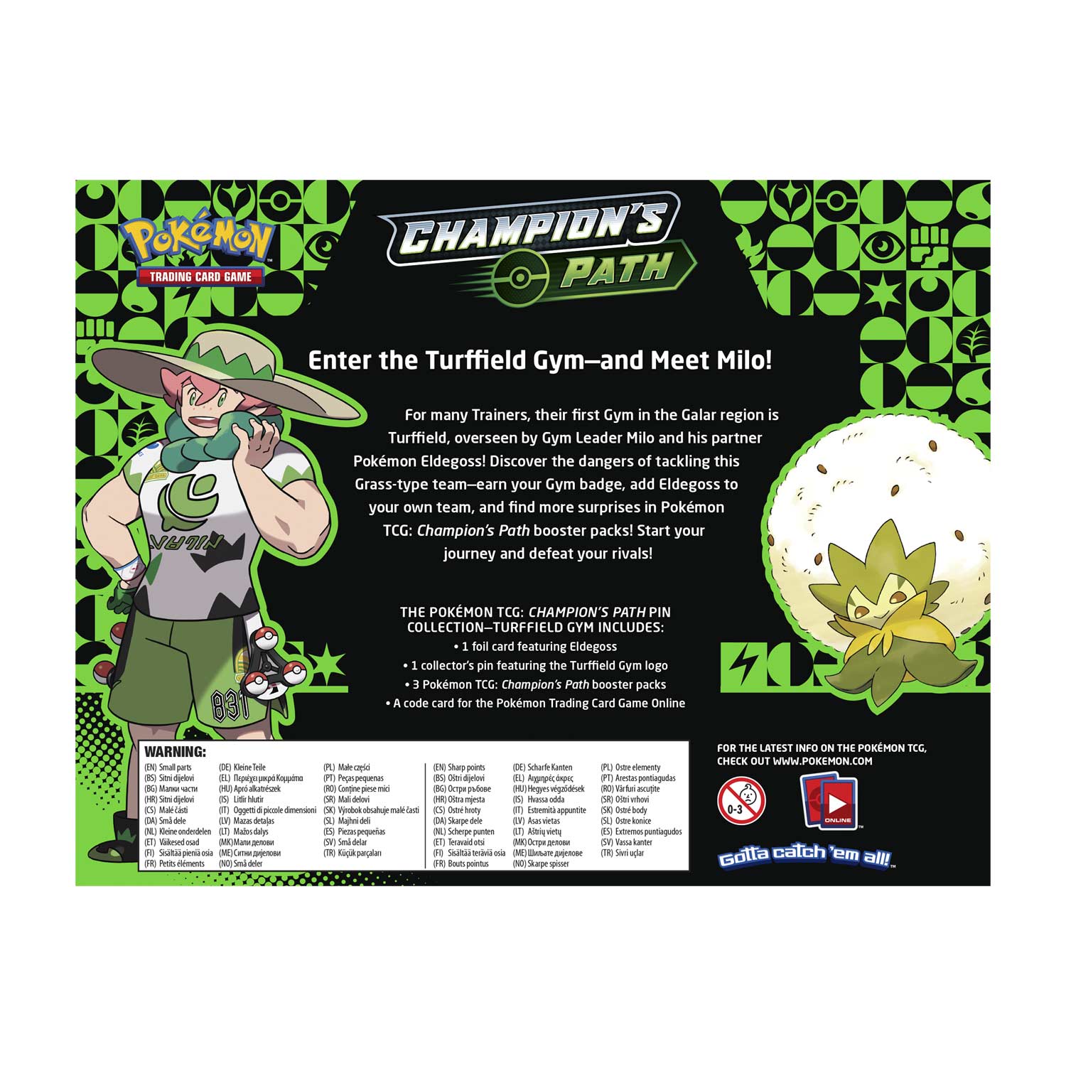 Champion's Path - Pin Collection (Turffield Gym)