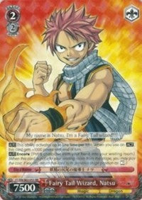 Fairy Tail Wizard, Natsu (FT/EN-S02-053 RR) - Fairy Tail ver.E