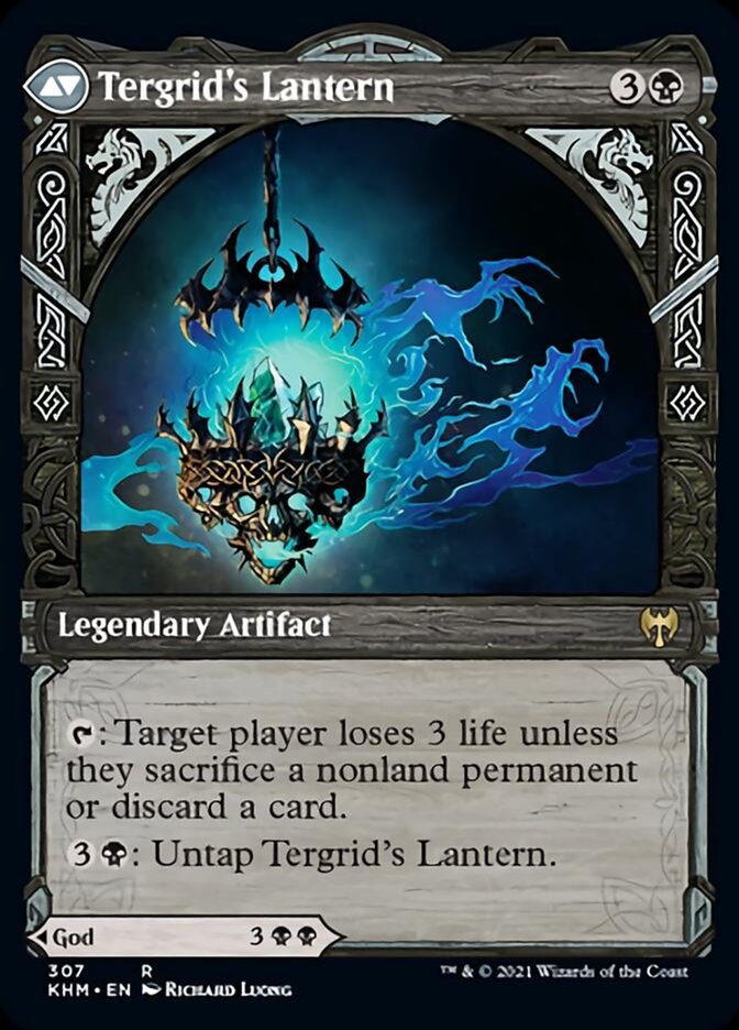 Tergrid, God of Fright // Tergrid's Lantern (KHM-307) - Kaldheim: (Showcase)