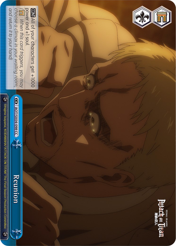 Reunion (AOT/SX04-098 CC) - Attack On Titan: Final Season