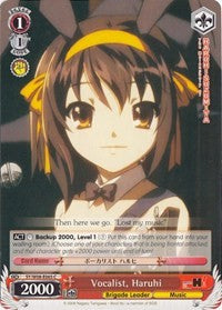Vocalist, Haruhi (SY/W08-E065 C) - The Melancholy of Haruhi Suzumiya