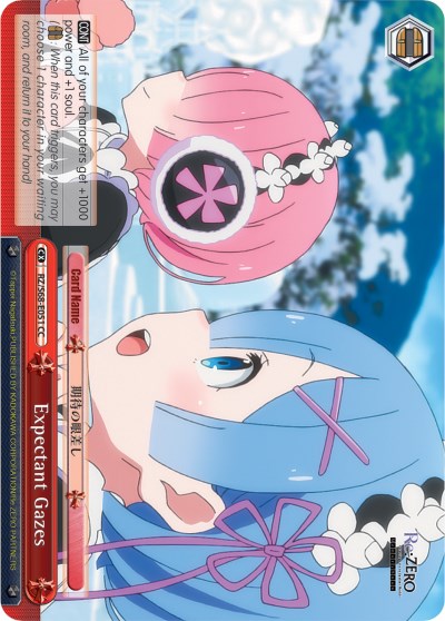 Expectant Gazes (RZ/S68-E051 CC) - Re:ZERO Memory Snow