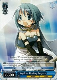 Sayaka's Healing Prayers (MM/W17-E085 R) - Puella Magi Madoka Magica