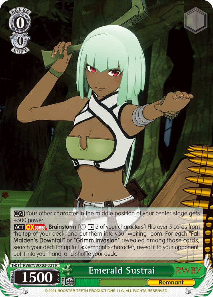 Emerald Sustrai (RWBY/WX03-021 R) - RWBY