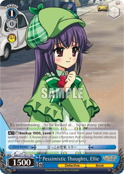 Pessimistic Thoughts, Ellie (MK/S11-TE11 PR) - Promo Cards