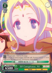 Elf Conspirator, Fil (NGL/S58-E043 C) - No Game No Life