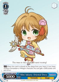 Mini Sakura: Oriental Dress (CCS/WX01-104 PR) - Cardcaptor Sakura: Clear Card