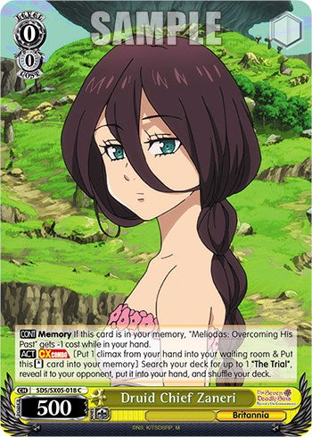 Druid Chief Zaneri (SDS/SX05-018 C) - The Seven Deadly Sins: Revival of The Commandments