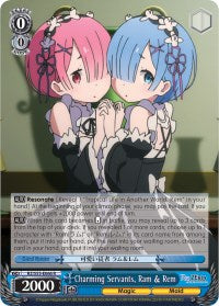 Charming Servants, Ram & Rem (RZ/S55-E066 R) - Re:ZERO Vol.2
