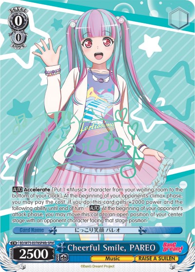 Cheerful Smile, PAREO (SPM) (B) (BD/W73-E078SPMb SPM) - BanG Dream! Vol.2