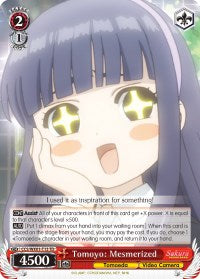 Tomoyo: Mesmerized (CCS/WX01-T13 TD) - Cardcaptor Sakura: Clear Card