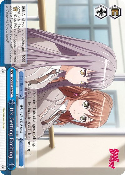 It's Getting Exciting (BD/WE35-E48 C) - Poppin’Party x Roselia