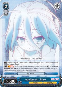 Adolescent Shiro (NGL/S58-E094 C) - No Game No Life