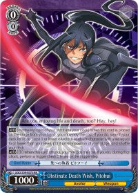 Obstinate Death Wish, Pitohui (GGO/S59-E070 RR) - Gun Gale Online