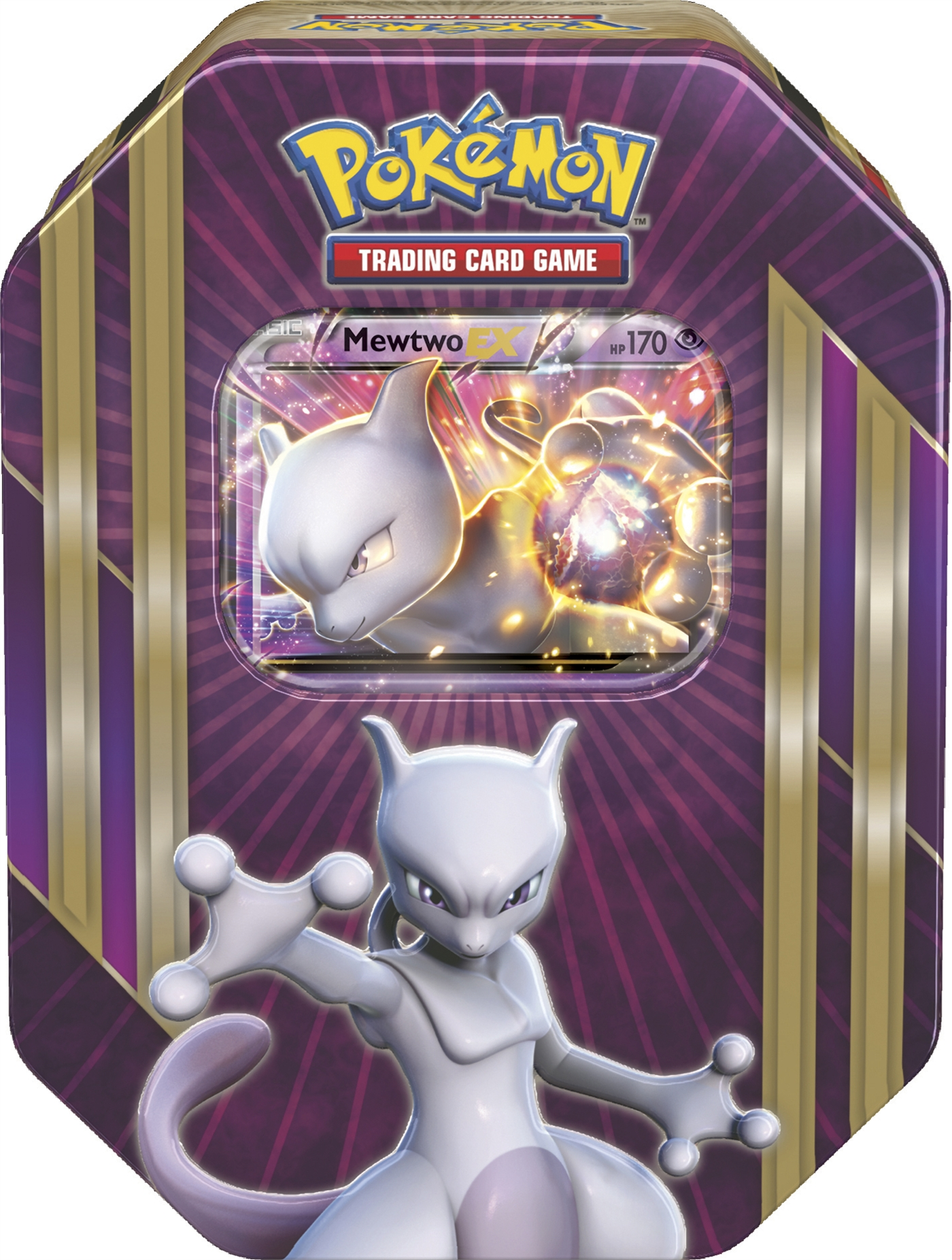 XY: BREAKpoint - Triple Power Tin (Mewtwo EX)