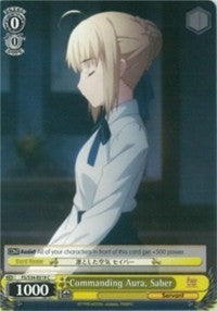 Commanding Aura, Saber (FS/S34-E019 C) - Fate/stay night [Unlimited Blade Works]